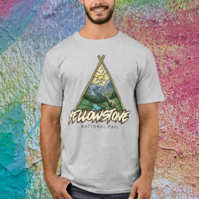 Yellowstone-Nationalpark T-Shirt (Von Creator hochgeladen)