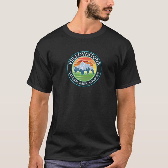 Yellowstone-Nationalpark T-Shirt (Vorderseite)