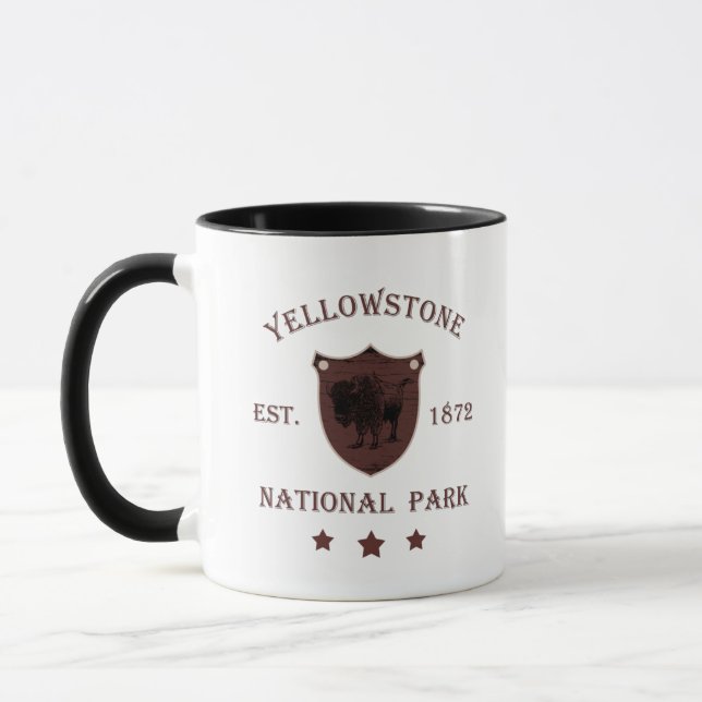 Yellowstone Nationalpark Tasse (Links)