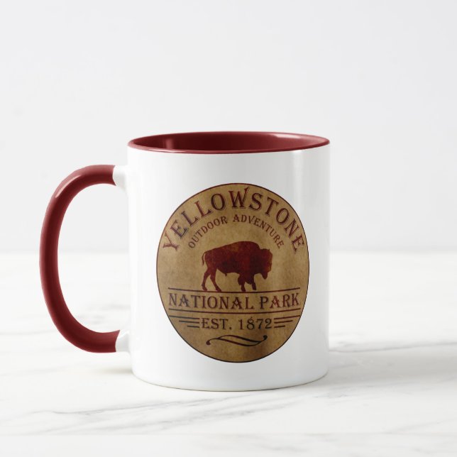Yellowstone Nationalpark Tasse (Links)