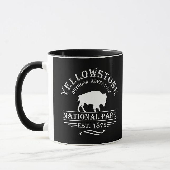 Yellowstone Nationalpark Tasse (Links)