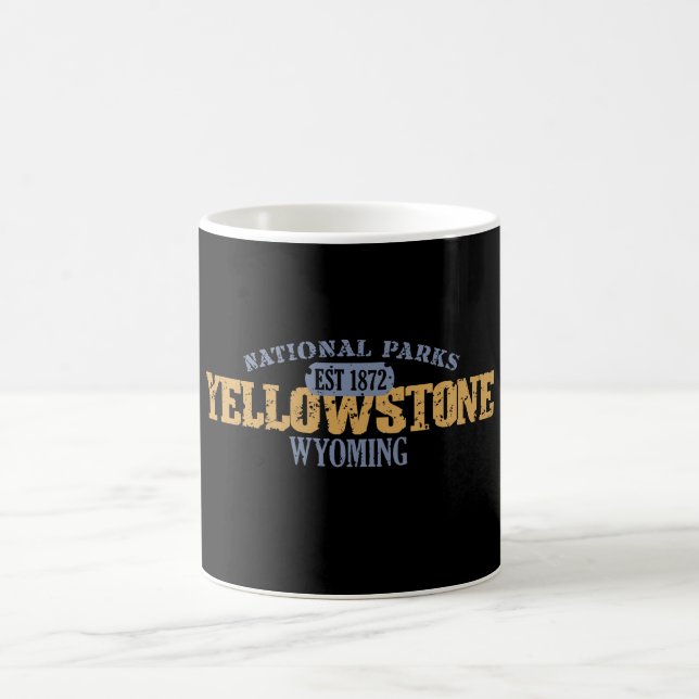 Yellowstone Nationalpark Tasse (Mittel)