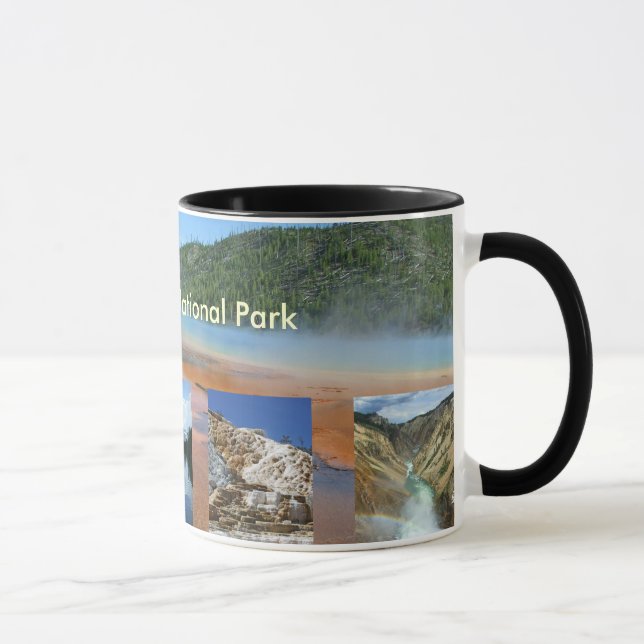Yellowstone Nationalpark Tasse (Rechts)