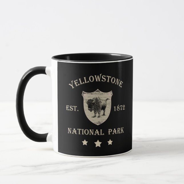 Yellowstone Nationalpark Tasse (Links)