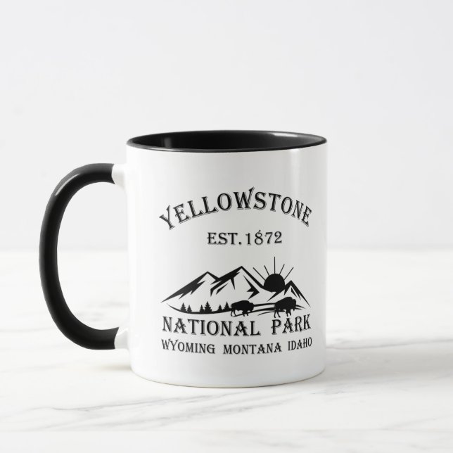 Yellowstone Nationalpark Tasse (Links)