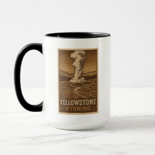 Yellowstone Nationalpark-Tasse Tasse