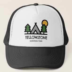 Yellowstone-Nationalpark Truckerkappe