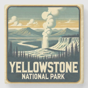 Yellowstone Nationalpark Untersetzer