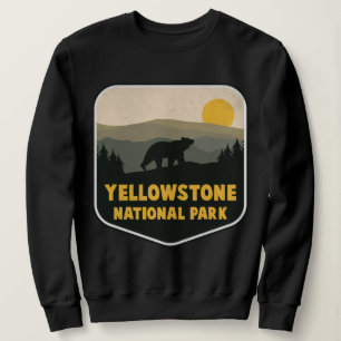 Yellowstone Nationalpark USA Bear Souvenir Sweatshirt