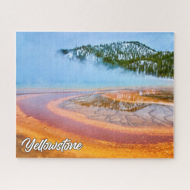 Yellowstone Nationalpark, Vereinigte Staaten Puzzle (Horizontal)