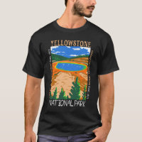 Yellowstone-Nationalpark Vintag gefährdet