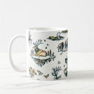 Yellowstone Nationalpark Wildlife Patches Kaffeetasse