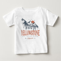 Yellowstone Nationalpark Wolf Berge Vintag B