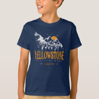Yellowstone Nationalpark Wolf Mountains Vintage