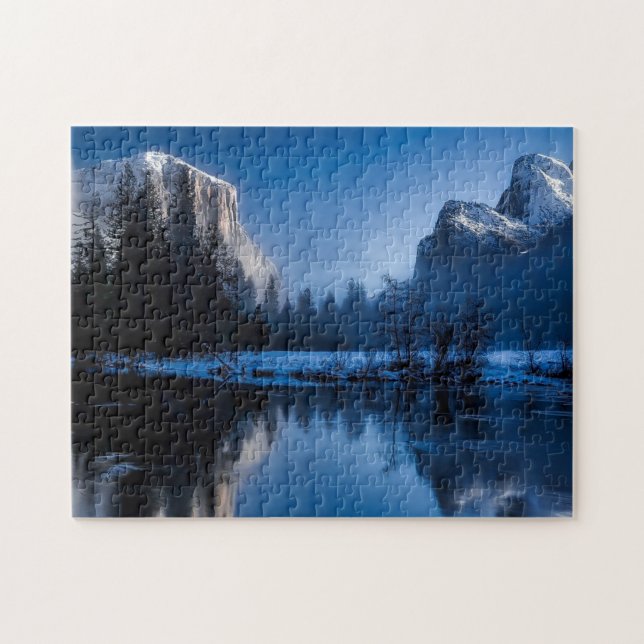 Yellowstone Nationalpark Wunderschöne Landschaft Puzzle (Horizontal)