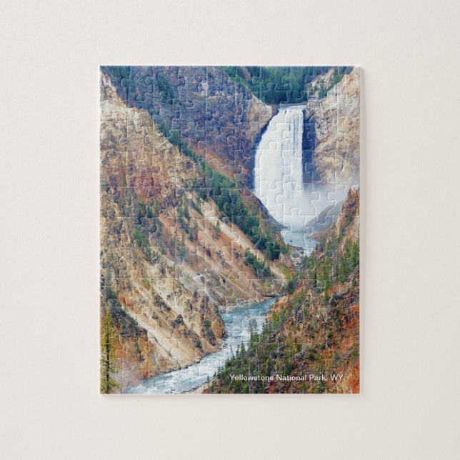 Yellowstone Nationalpark, WY Puzzle (Vertikal)