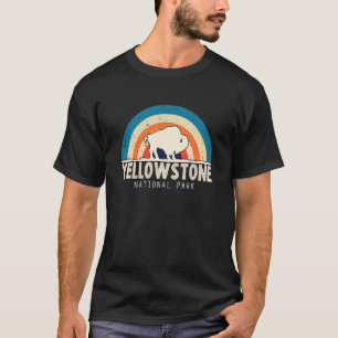 Yellowstone-Nationalpark Wyoming Büffel Natur H T-Shirt