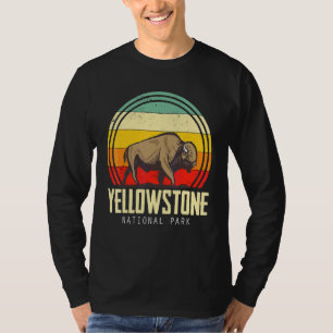 Yellowstone-Nationalpark Wyoming Camping Natur H T-Shirt