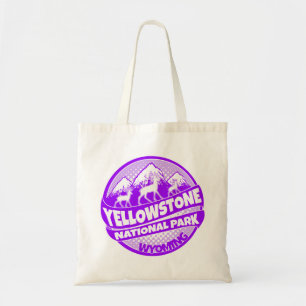 Yellowstone Nationalpark Wyoming lila Tasche