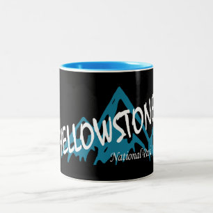 Yellowstone Nationalpark Wyoming Montana Zweifarbige Tasse
