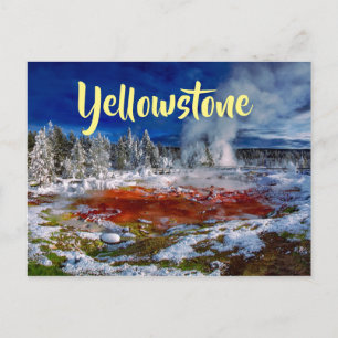 Yellowstone Nationalpark Wyoming Postkarte