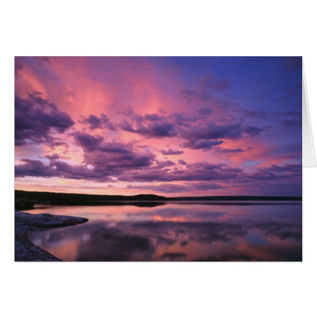 Yellowstone Nationalpark, Wyoming. USA. (Vorderseite (Horizontal))