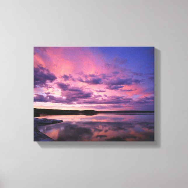 Yellowstone Nationalpark, Wyoming. USA. Leinwanddruck (Vorderseite)