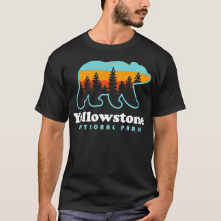 Yellowstone Nationalpark Wyomoming Bären Männer Fr T-Shirt