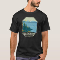 Yellowstone Nationalpark Yellowstone Lake Vintag