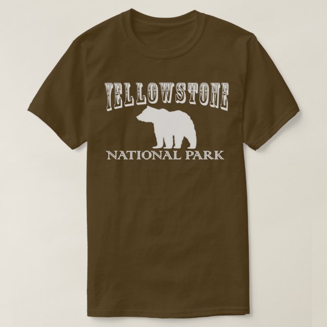 Yellowstone Nationalpark Yellowstone Tasse Yellows T-Shirt (Design vorne)