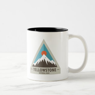 Yellowstone-Nationalpark Zweifarbige Tasse