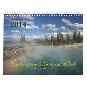 Yellowstone Nationalparkkalender Kalender