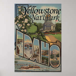 Yellowstone Nat'l Park, Idaho Poster