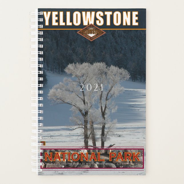 YELLOWSTONE NAT'L PARK- WY-MT-ID-First Nat’l Park- Planer (Vorderseite)