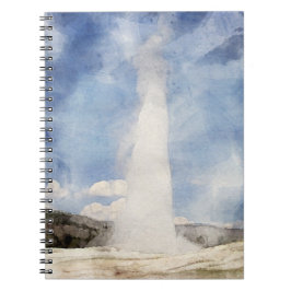Yellowstone-Notebook, National Park Journal Notizblock