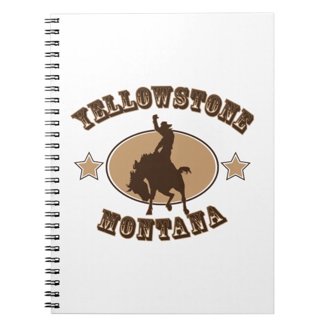 Yellowstone Notizblock (Vorderseite)