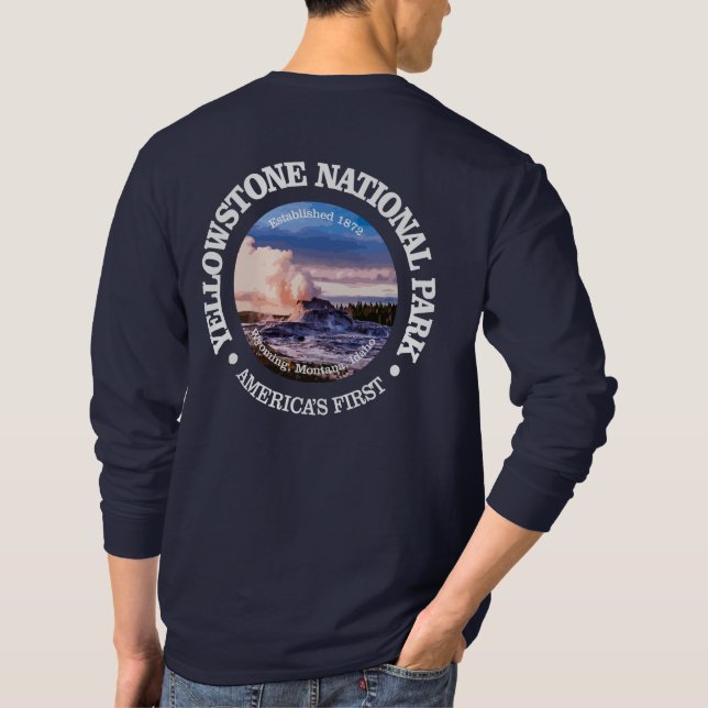 Yellowstone NP 2 T-Shirt (Rückseite)