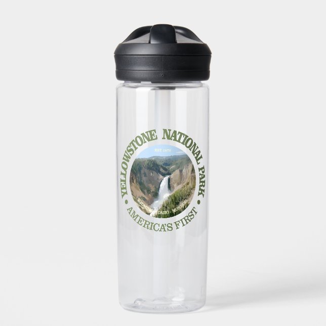 Yellowstone NP (Fall) Trinkflasche (Vorderseite)