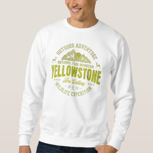 Yellowstone Outdoor Adventure Sweatshirt (Vorderseite)