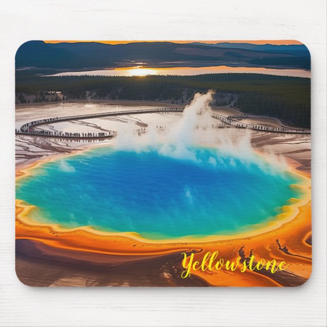 Yellowstone Pad Mousepad (Vorne)