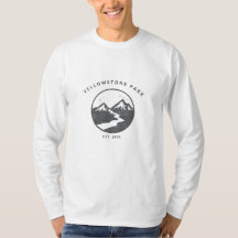Yellowstone Park Long Sleeve T - Shirt