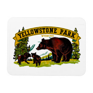Yellowstone Park Magnet