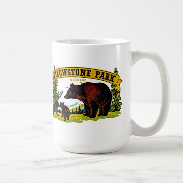 Yellowstone-Park Tasse (Rechts)