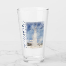 Yellowstone Pint Glass, altes, feines Tumbler