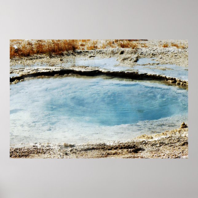Yellowstone Pool Druck Poster (Vorne)