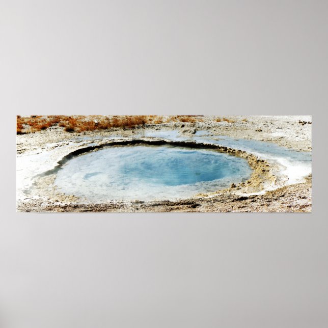 Yellowstone Pool Print Poster (Vorne)
