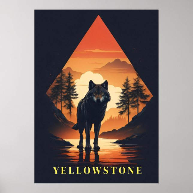 Yellowstone Poster Art (Vorne)