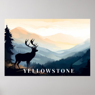 Yellowstone Poster Art
