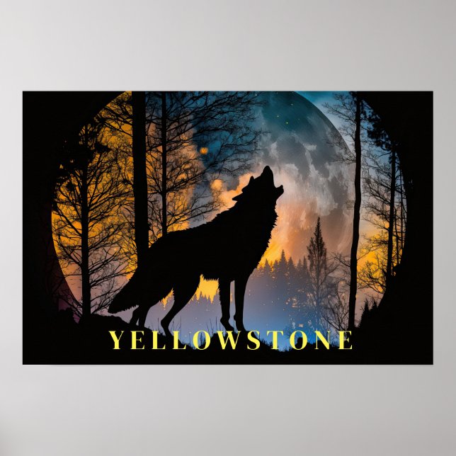 Yellowstone Poster Art (Vorne)