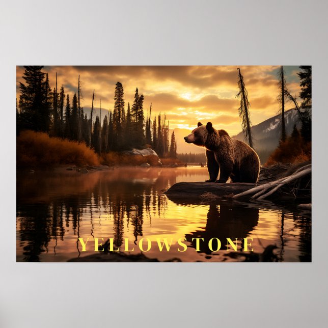 Yellowstone Poster Art (Vorne)